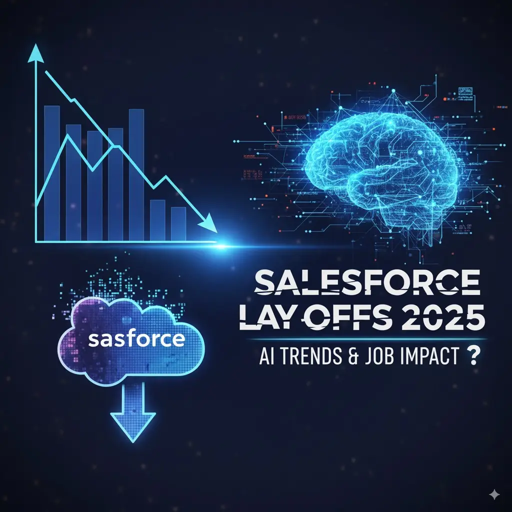Salesforce 2025 layoffs with AI and automation