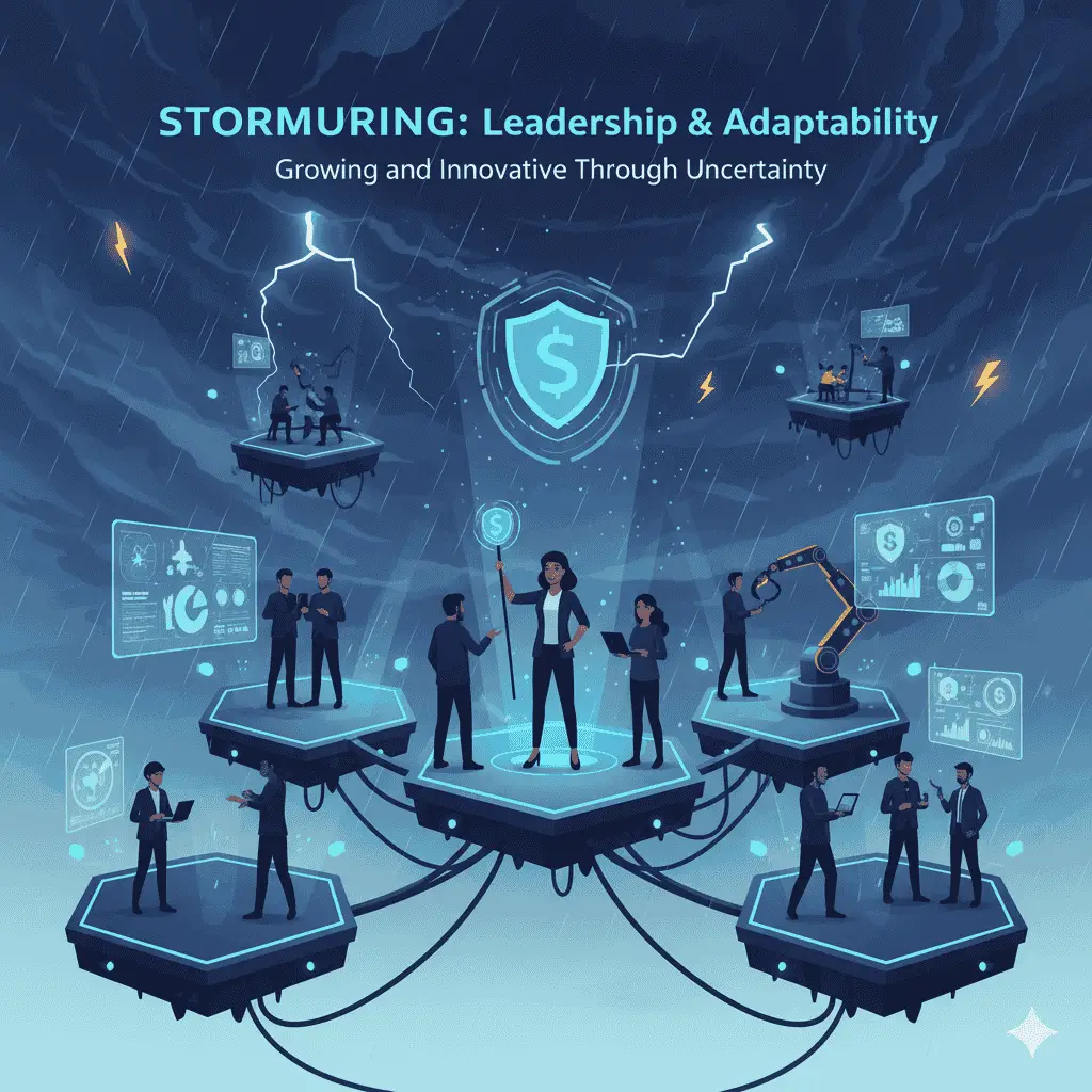 Business leader adapting to change with resilience