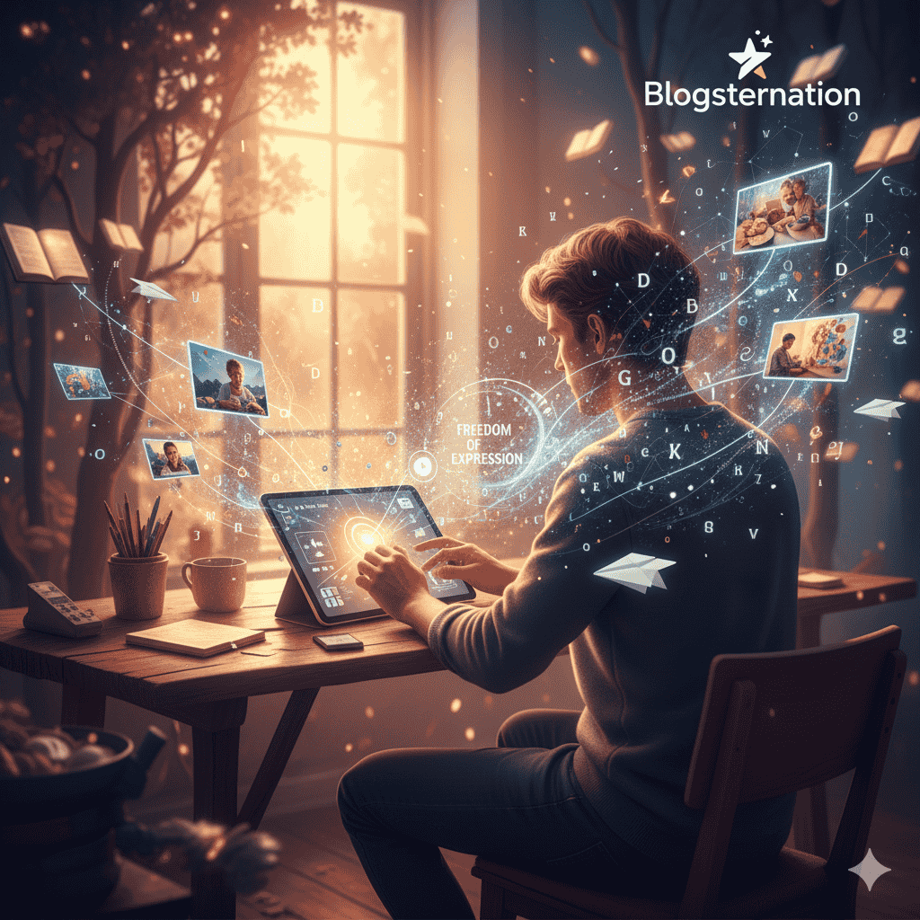 Blogsternation blogging platform for real writers and creators