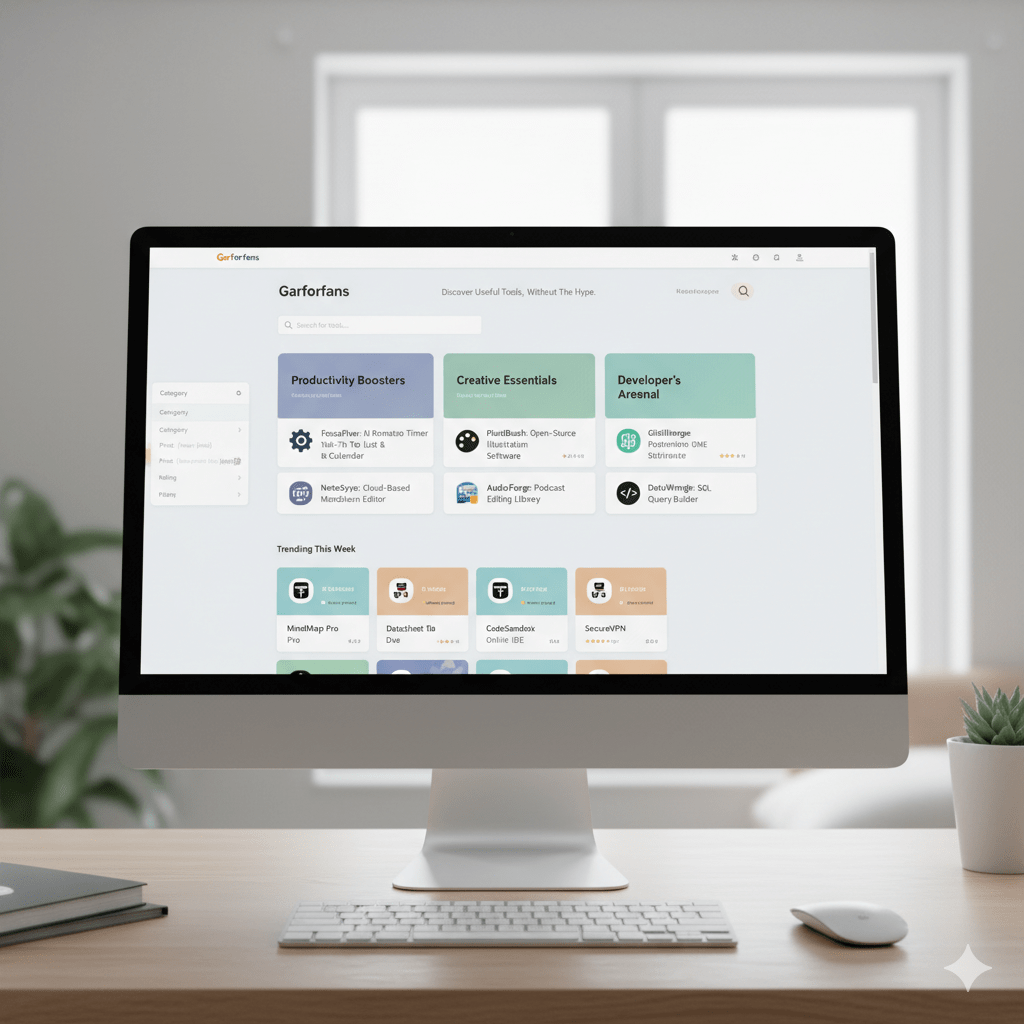 Garforfans 2025 platform interface on mobile and desktop