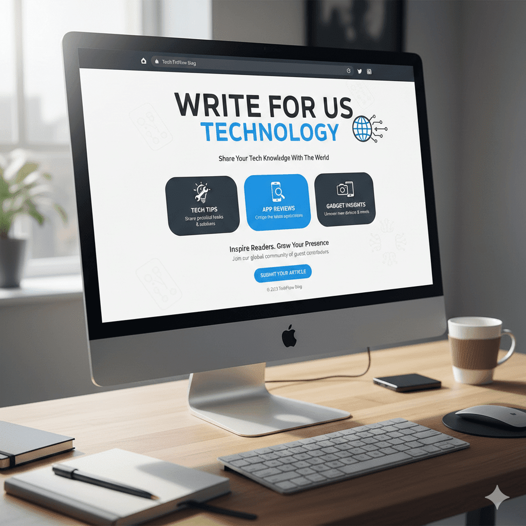 Write for Us Technology – Share Your Tech Tips, App Reviews, and Gadget Insights
